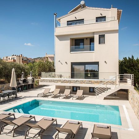 Luxury Villa Marelina 赫索尼索斯 外观 照片