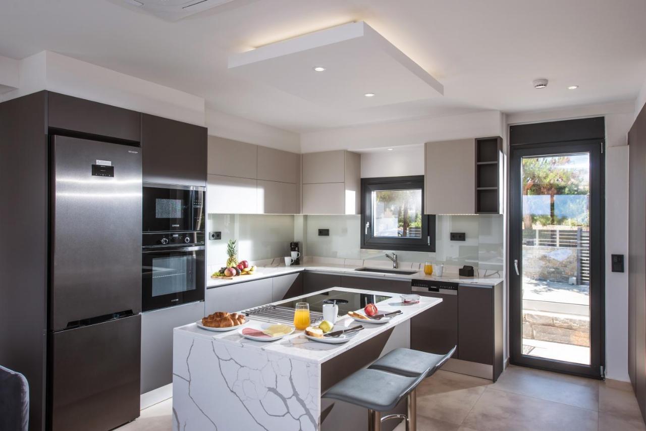 Luxury Villa Marelina 赫索尼索斯 外观 照片