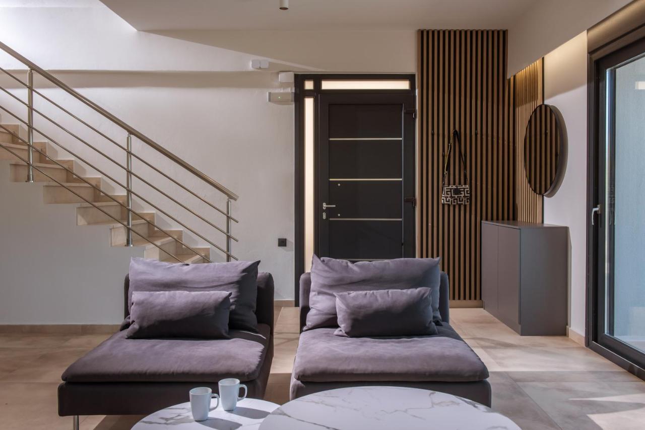 Luxury Villa Marelina 赫索尼索斯 外观 照片