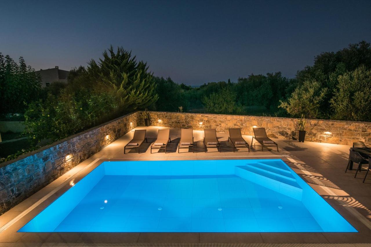 Luxury Villa Marelina 赫索尼索斯 外观 照片