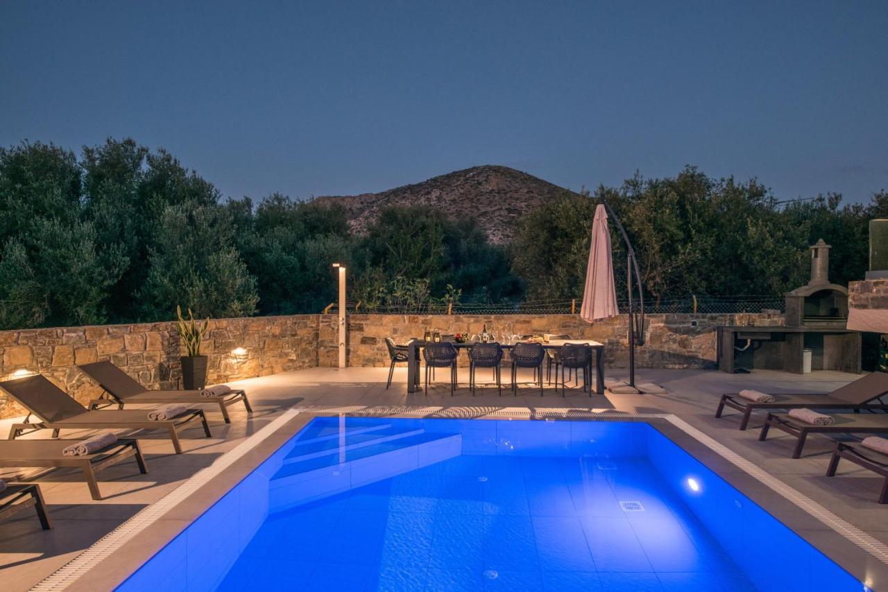 Luxury Villa Marelina 赫索尼索斯 外观 照片
